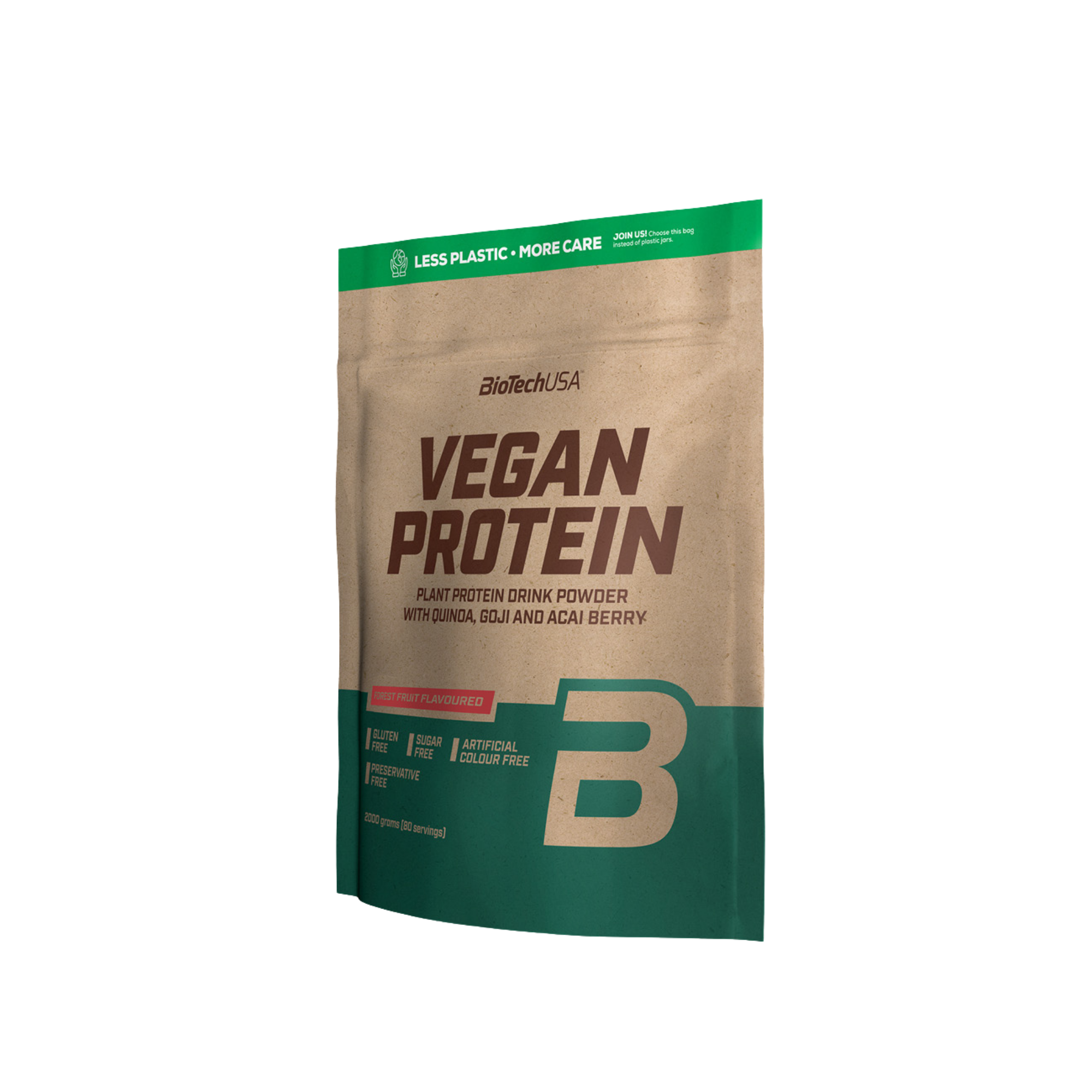 Vegan Protein BioTech USA 500 gramos 20 servicios