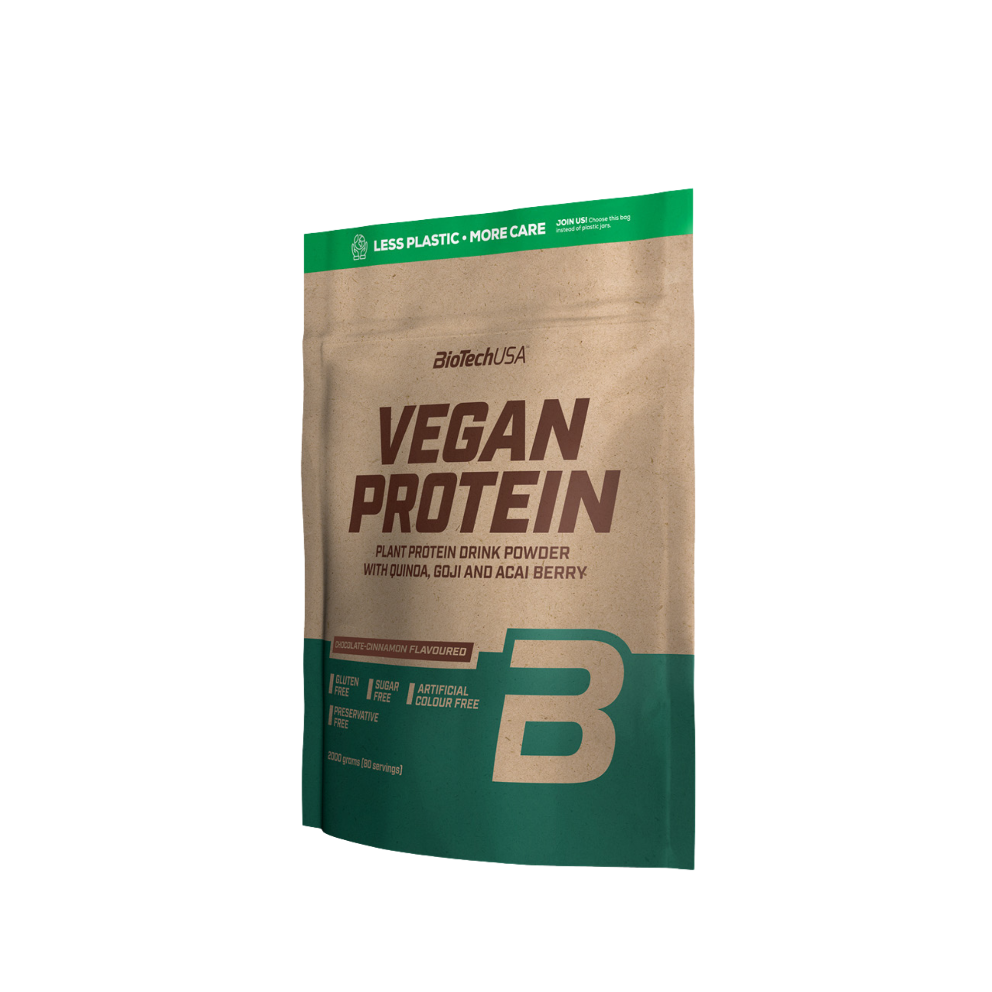 Vegan Protein BioTech USA 500 gramos 20 servicios
