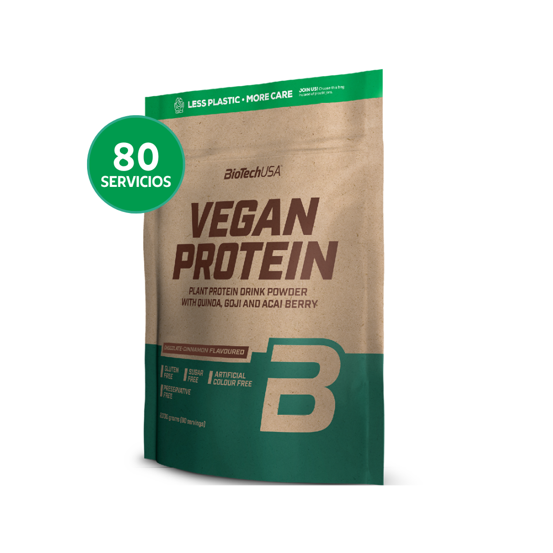 Bio Vegan Protein 2000g 80 Servicios | Proteína Vegana · Nutrición · Recovery