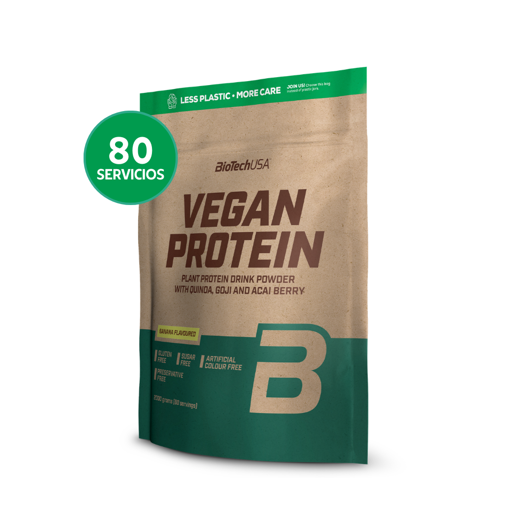 Bio Vegan Protein 2000g 80 Servicios | Proteína Vegana · Nutrición · Recovery