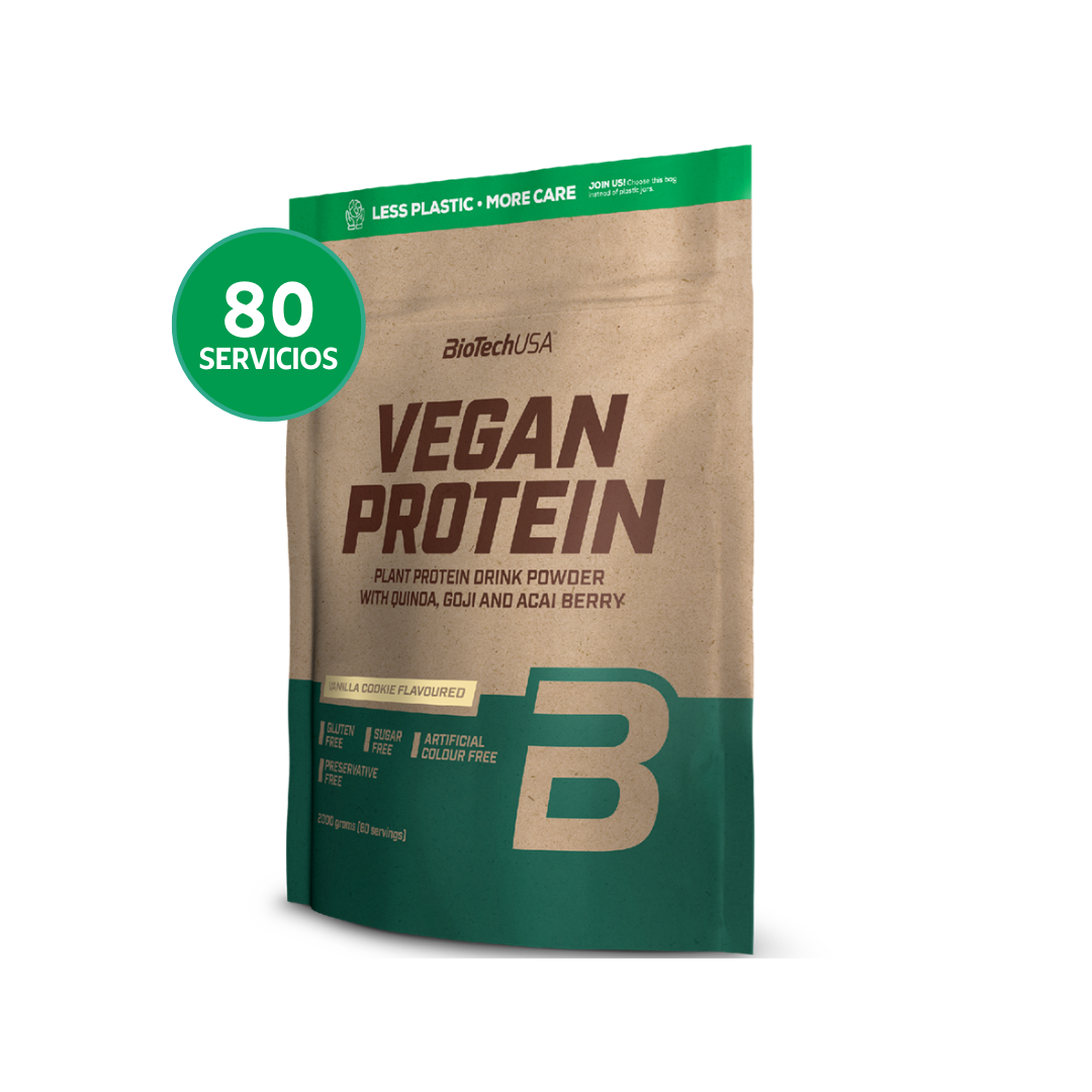 Bio Vegan Protein 2000g 80 Servicios | Proteína Vegana · Nutrición · Recovery