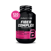 BioTechUSA Fiber Complex Fibra Digestiva | 120 Tabletas · Tránsito Intestinal