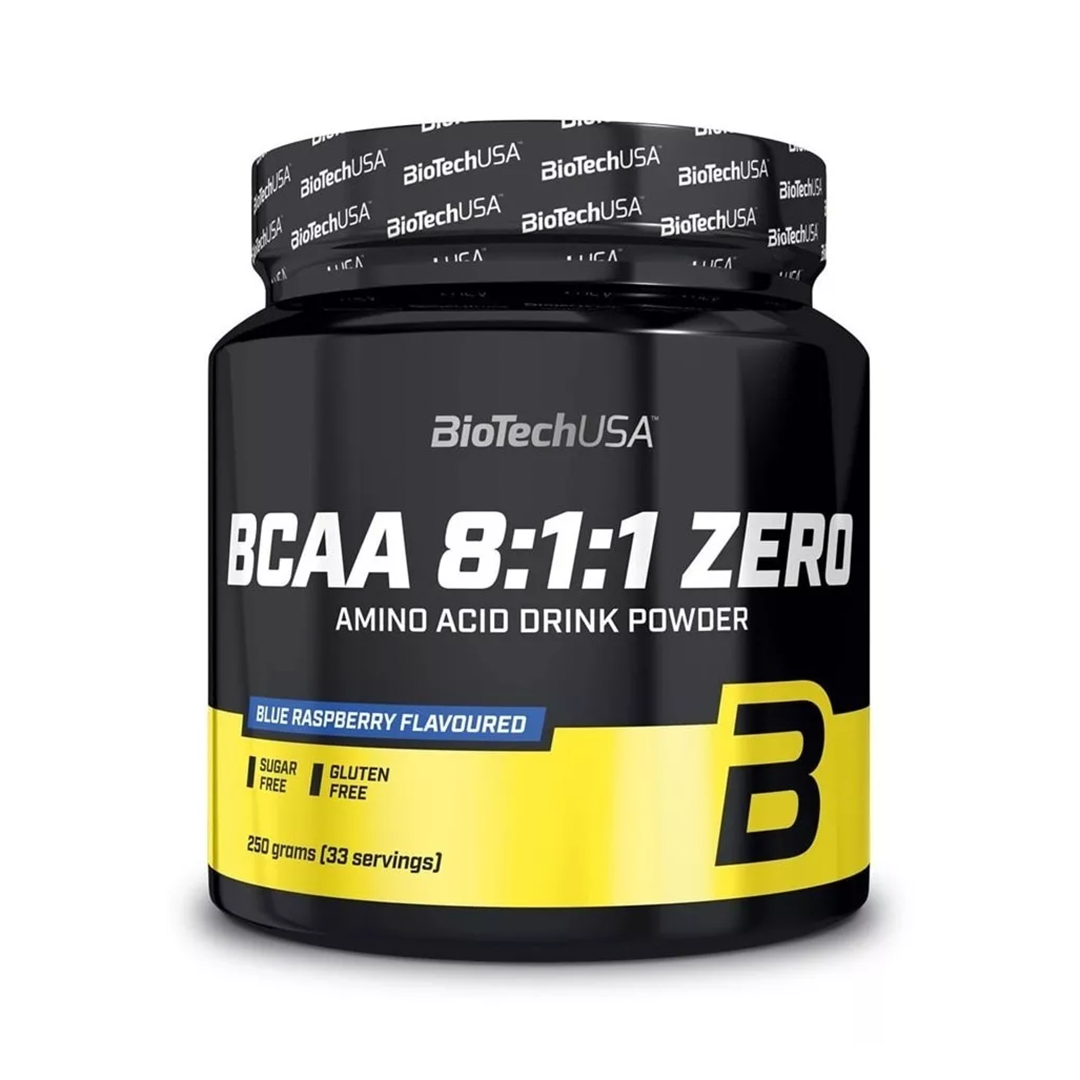 BIO BCAA 8:1:1 ZERO 250g - 33 Servicios