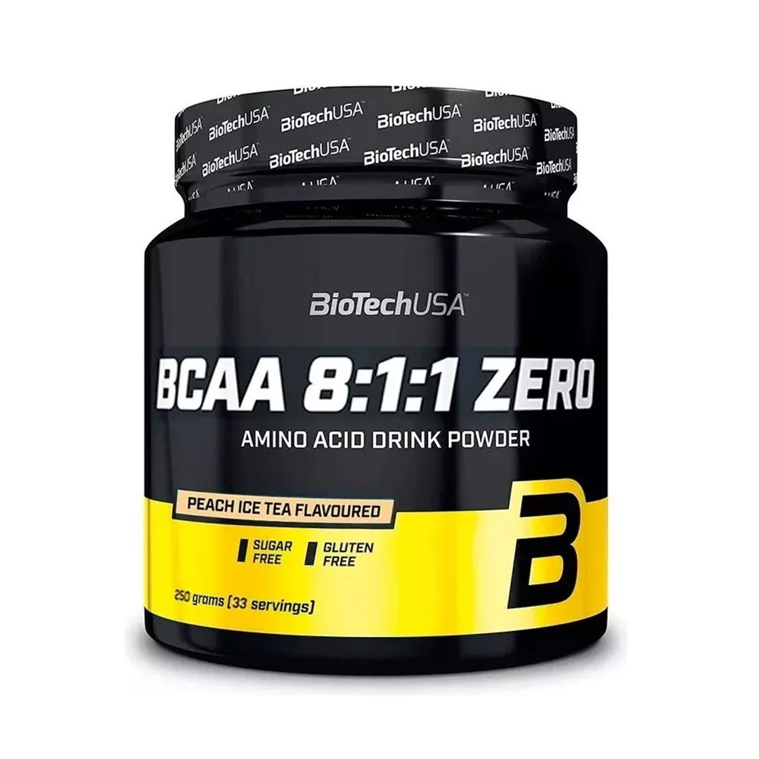 BIO BCAA 8:1:1 ZERO 250g - 33 Servicios