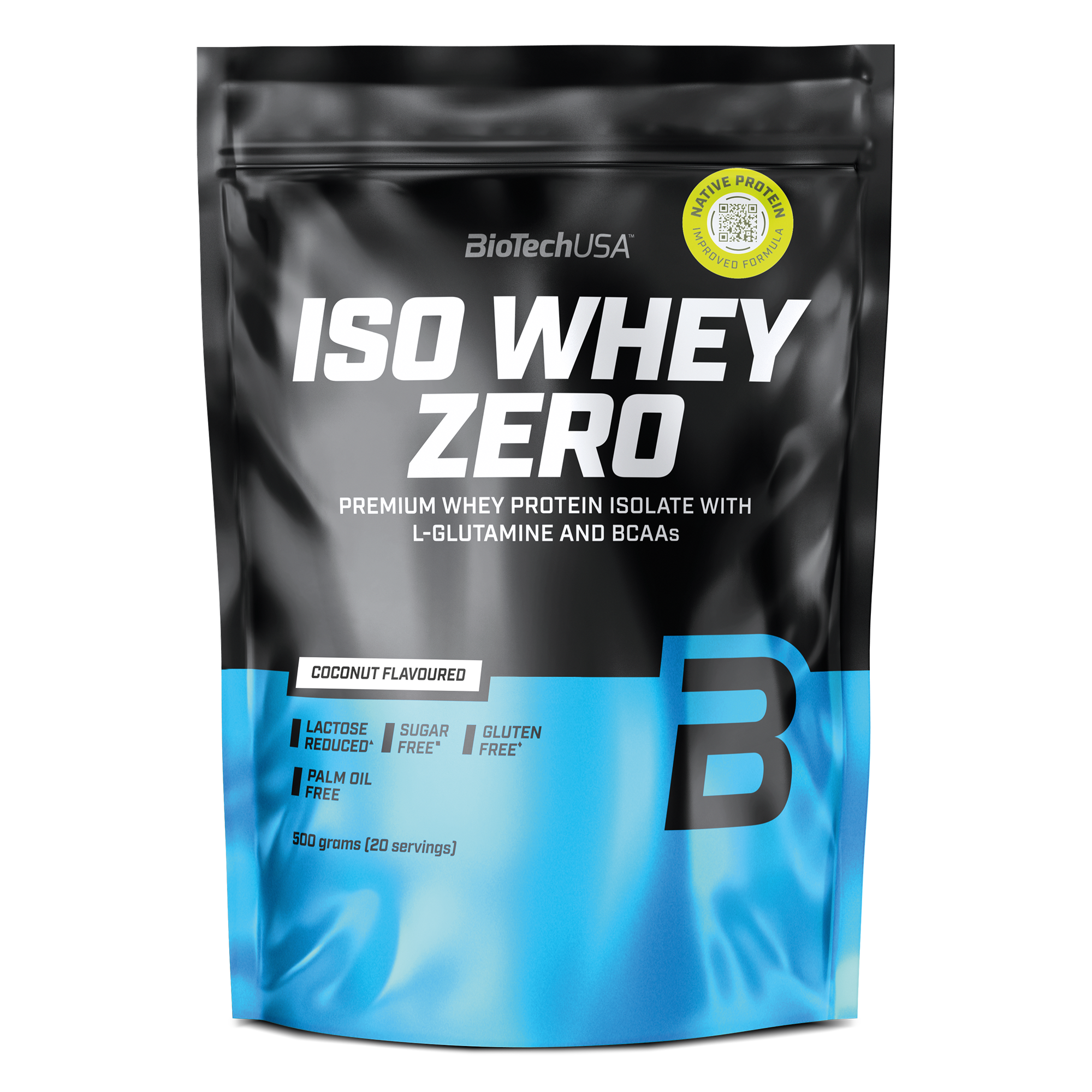 BIO Iso Whey Zero 500g - 20 Servicios