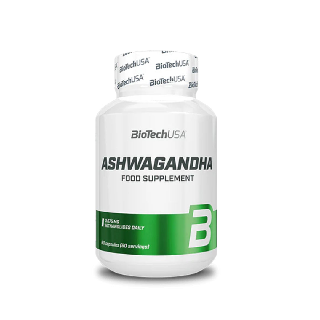 BiotechUSA Ashwagandha 60 Cápsulas