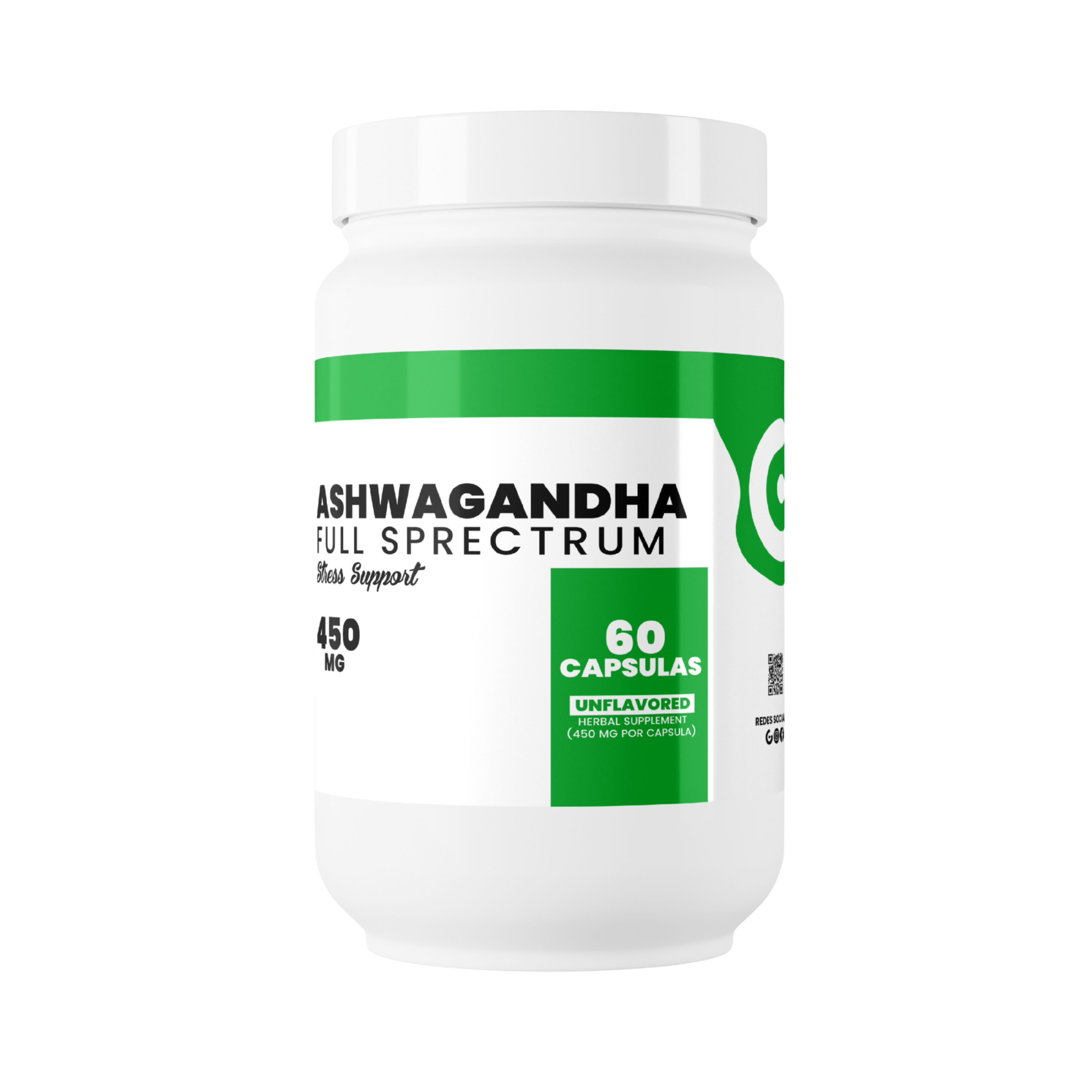 Ashwagandha Full Spectrum 450 mg 60 Caps Global Nutrition