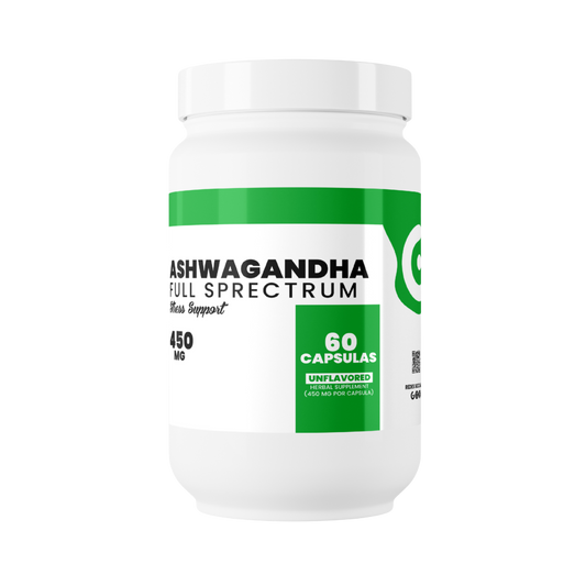 Ashwagandha Full Spectrum 450 mg 60 Caps Global Nutrition