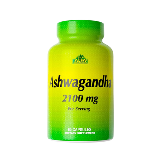 Alfa Vitamins Ashwagandha 2100 Mg 60 Cápsulas