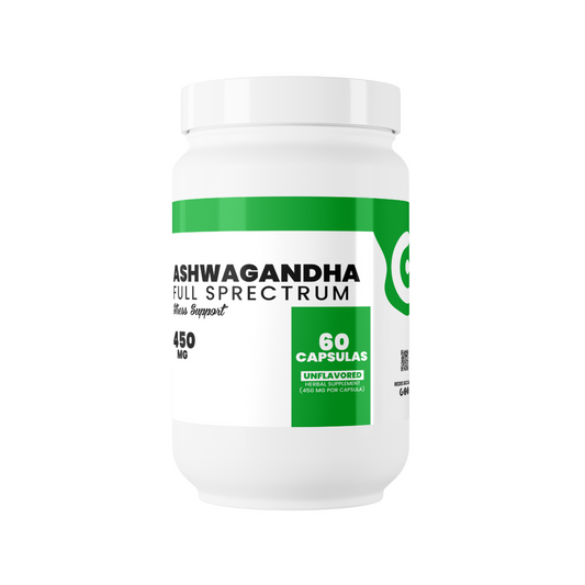 Ashwagandha Full Spectrum 450 mg 60 Caps Global Nutrition