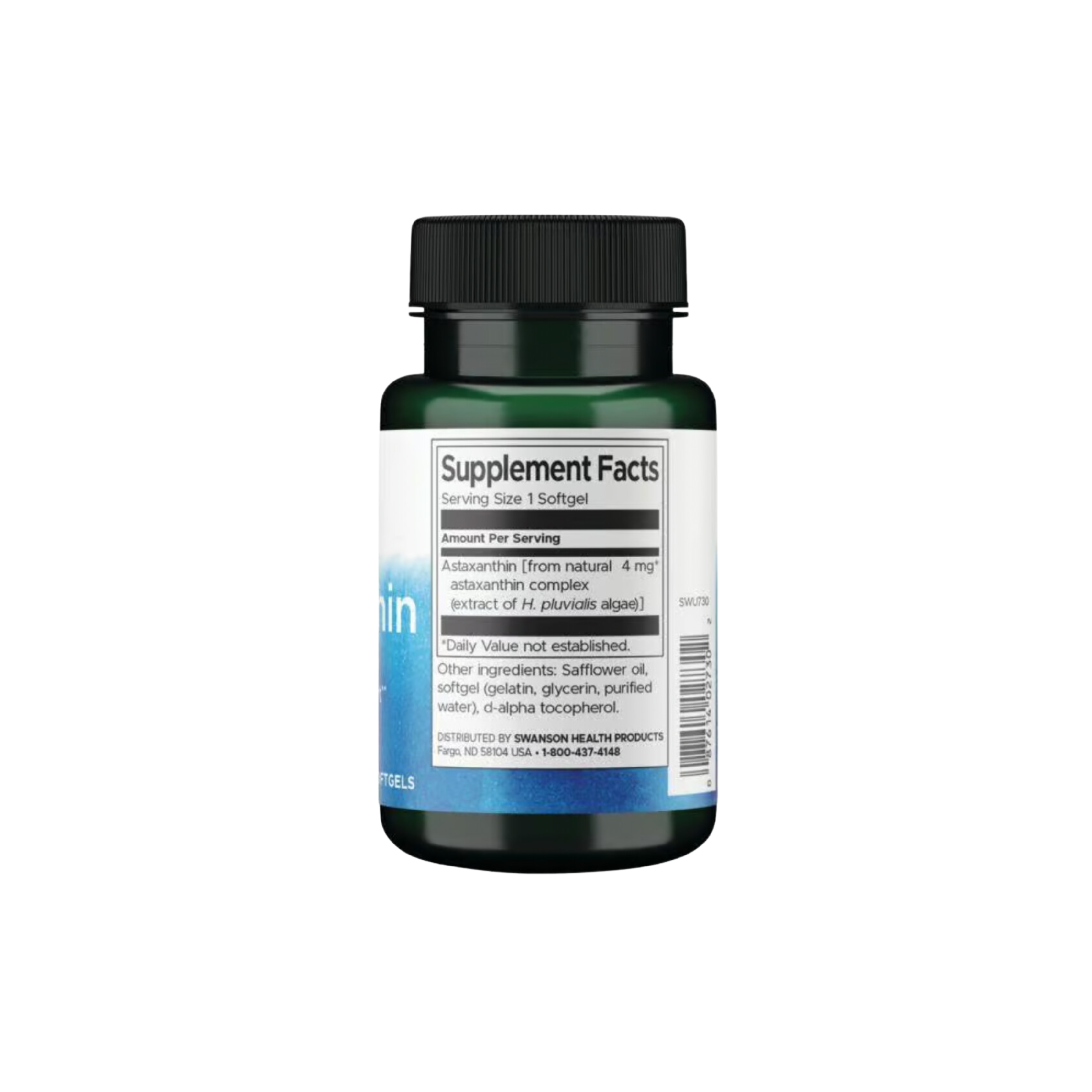 Swanson Ultra Astaxantina 4mg - 60 Softgels