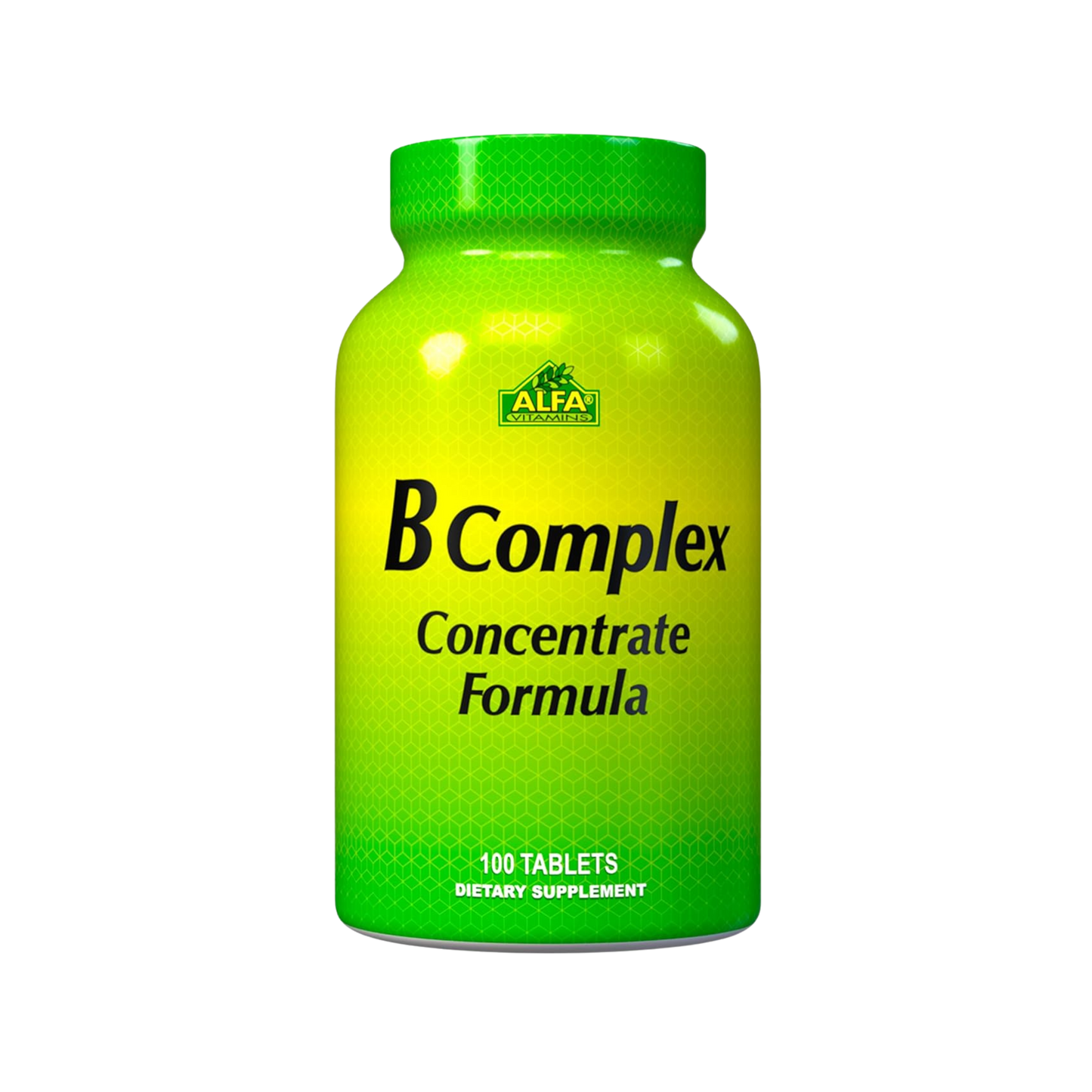 Alfa Vitamins B Complex Concentrate Formula 100 Tabletas