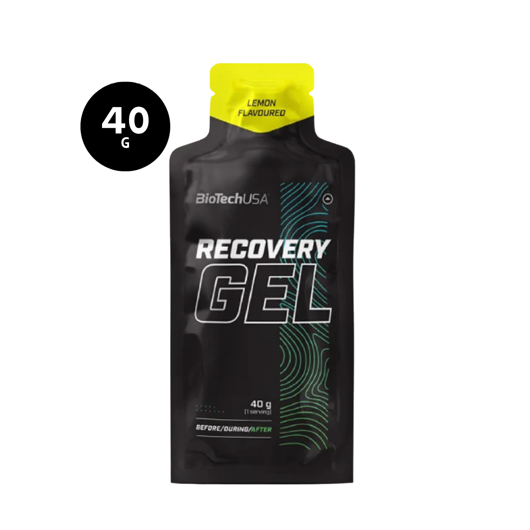 BioTechUSA Recovery Gel 40 g | Gel de Recuperación Muscular con BCAA y Magnesio