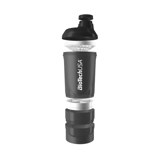 BiotechUSA Shaker Wave 600ml 2 Compartimientos