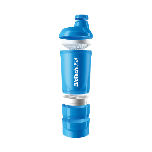 BiotechUSA Shaker Wave 600ml 2 Compartimientos