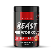 Pre Workout 4active Beast 30 Servicios