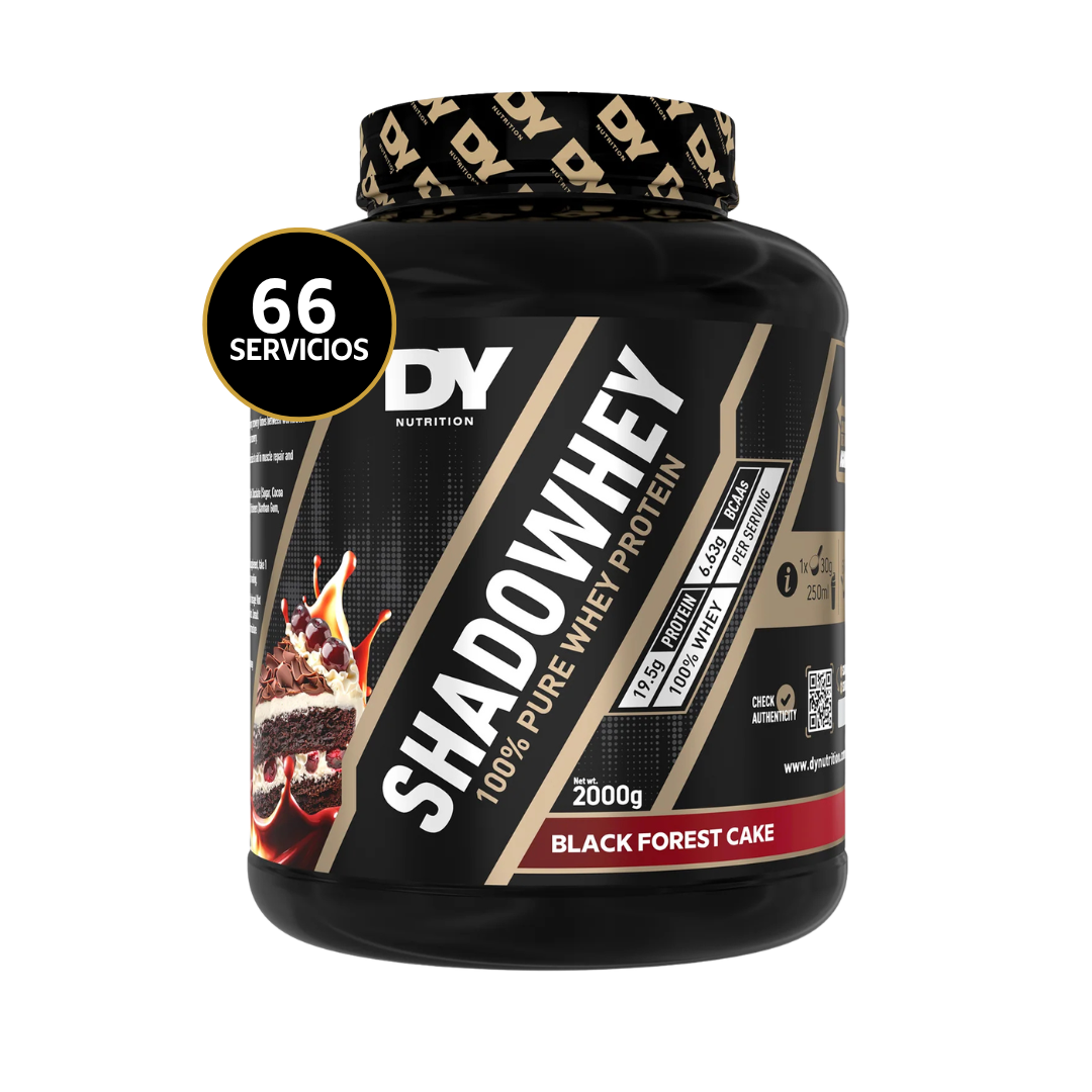 Dynutrition ShadoWhey 100% Whey Dorian Yates 2 kg | 66 Servicios · 23g Proteína · BCAAs