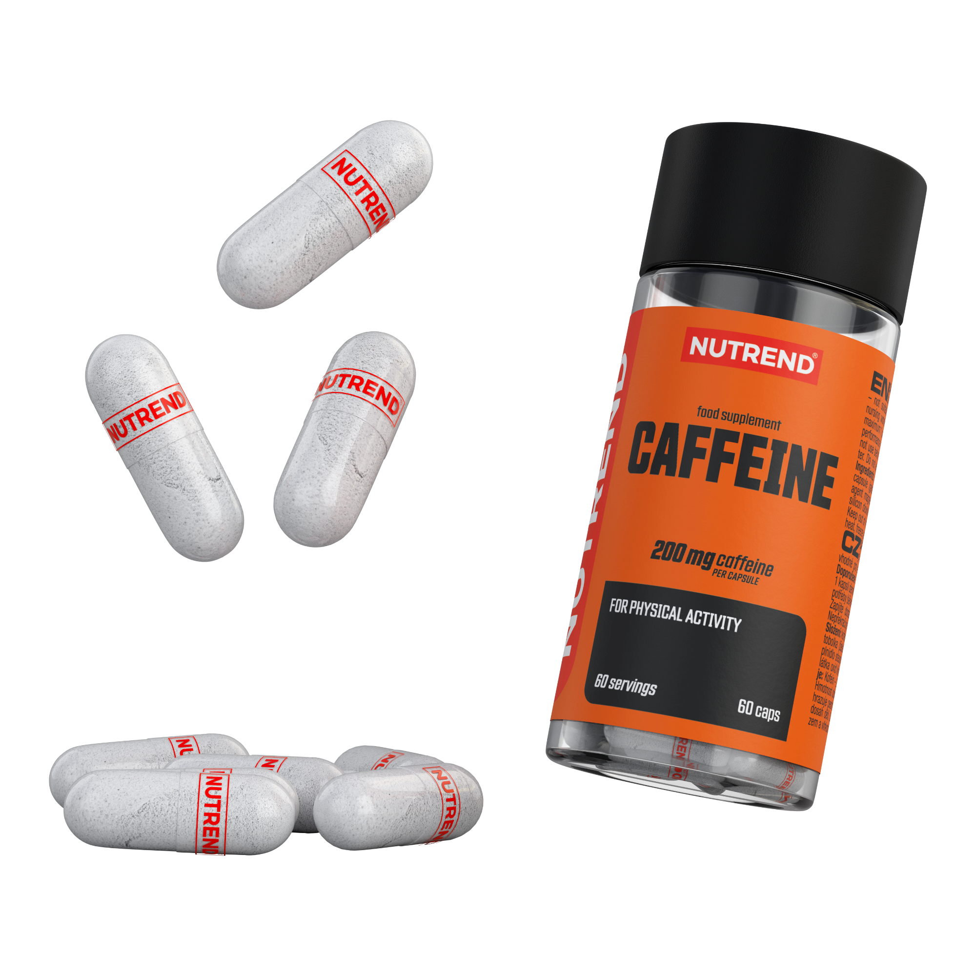 Nutrend Caffeine 200mg 60 Caps