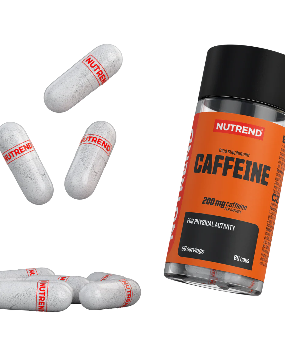 Caffeine NUTREND 200 mg 60 cápsulas