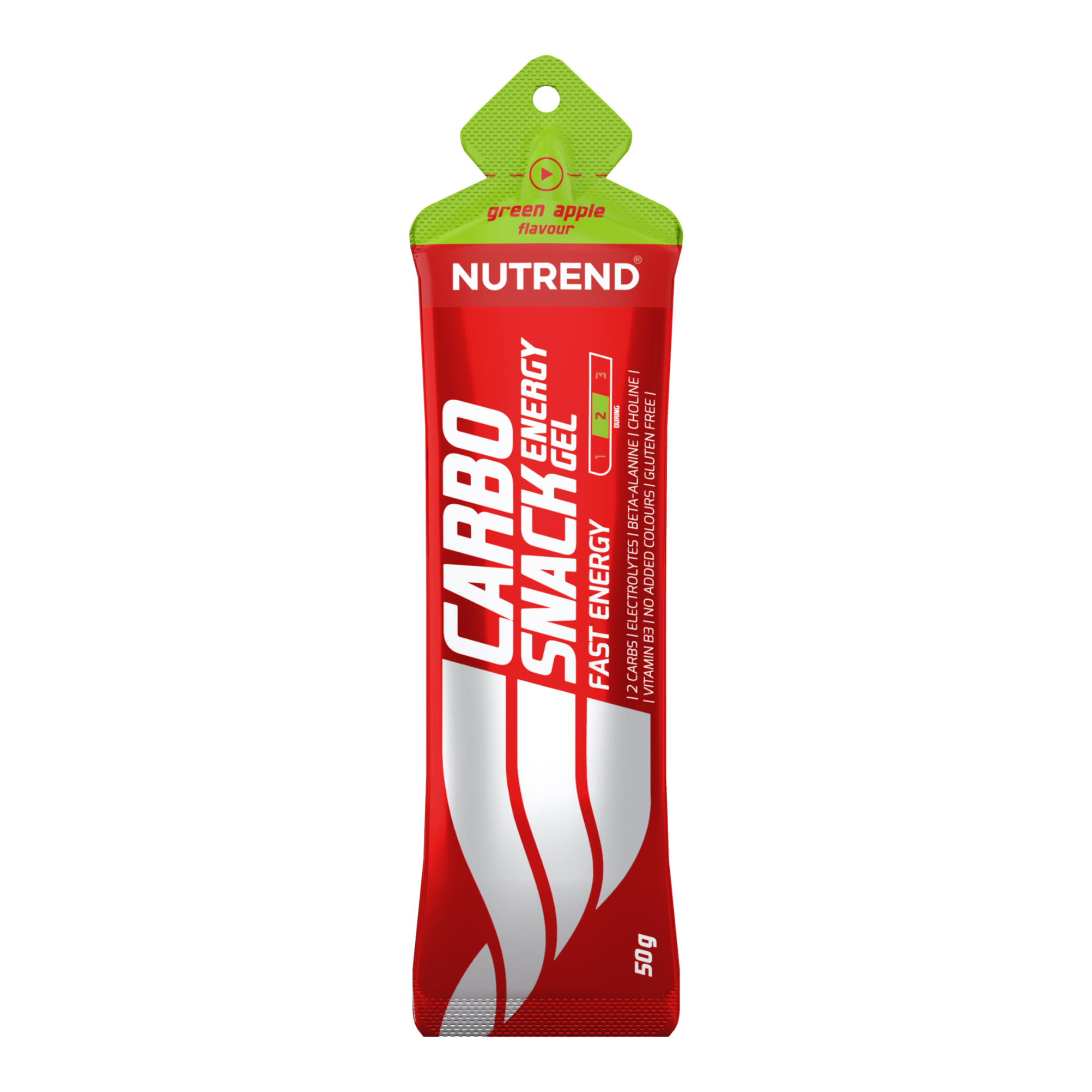 Nutrend Carbosnack Gel Energético Sachet Caja 18 | Carbohidratos de Rápida Absorción