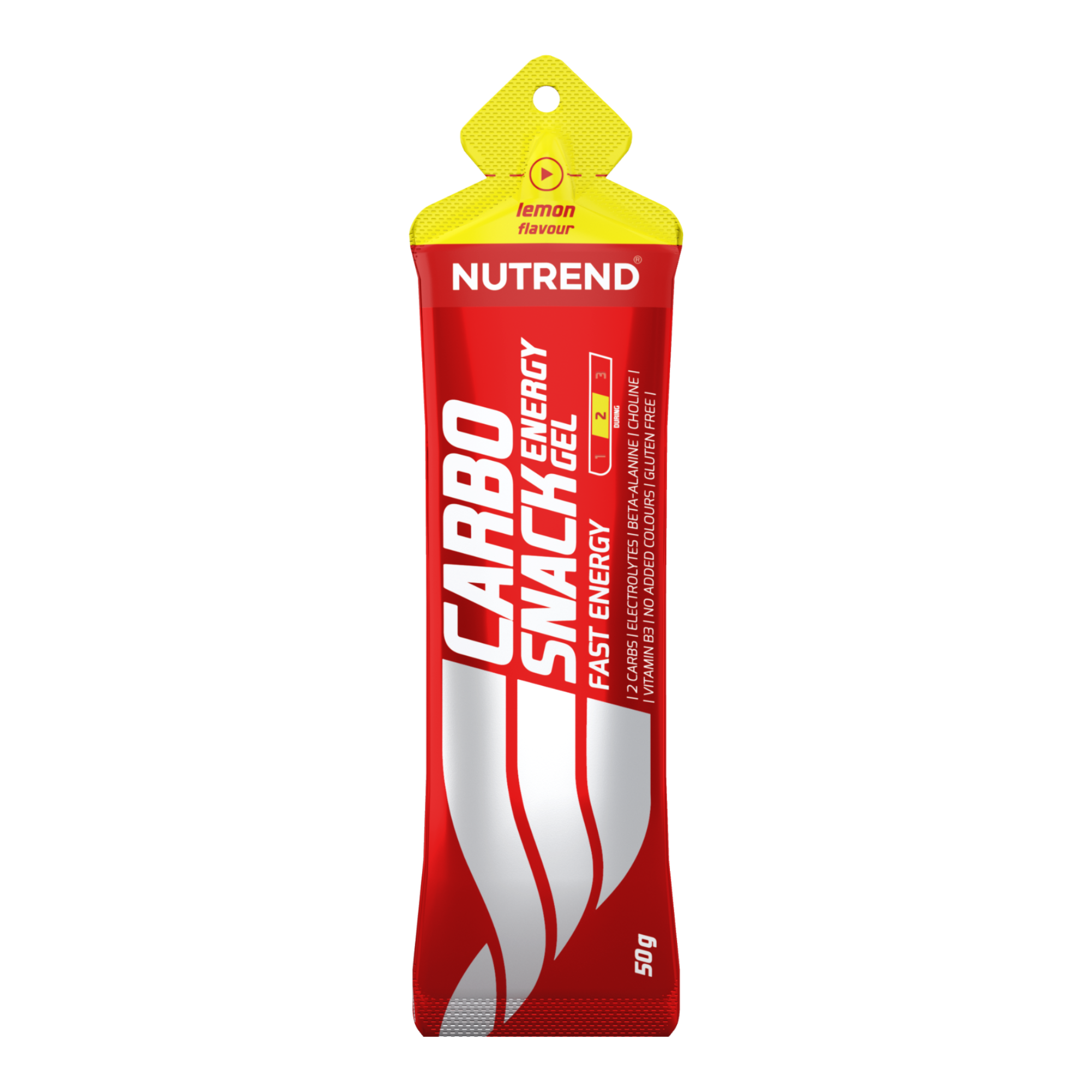 Nutrend Carbosnack Gel Energético Sachet Caja 18 | Carbohidratos de Rápida Absorción
