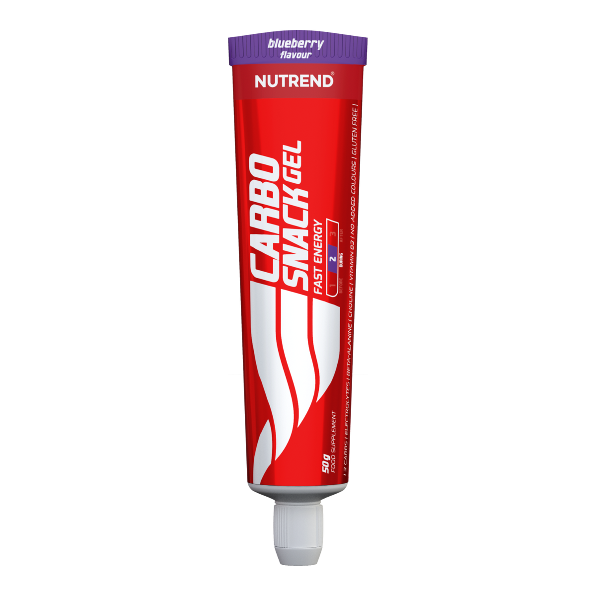 Nutrend Carbosnack Gel Energético Tubo Caja 12 | 31 g Carbohidratos · Resistencia