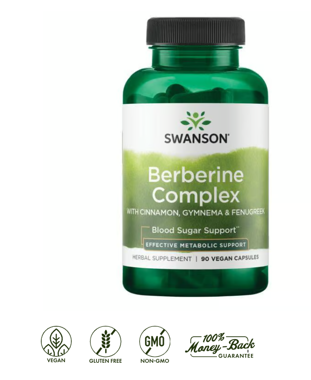 Berberine Swanson Complex 90 Capsulas