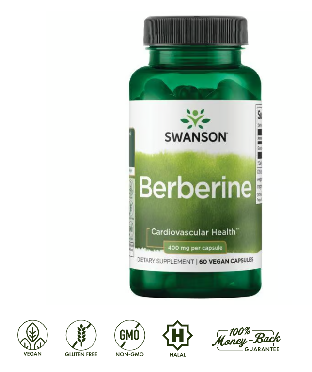 Berberine Swanson 60 Capsulas