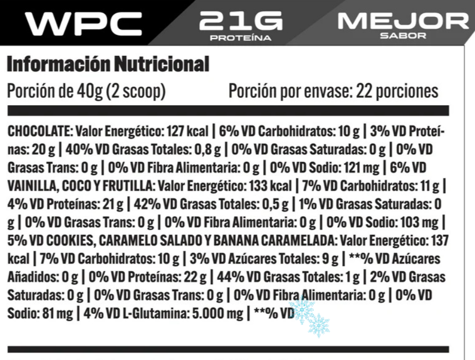 XPro Nutrition 100% Whey Premium Concentrate 900 g | 30 Servicios · 22g Proteína por Toma
