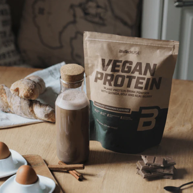 Vegan Protein BioTech USA 500 gramos 20 servicios