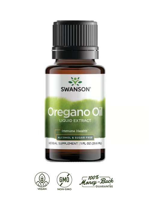Oregano Oil Liquid Extract Swanson 29,6 ml