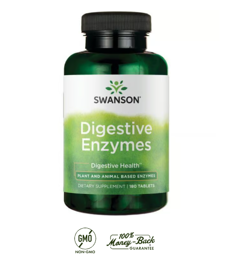 Digestive Enzymes Swanson 90 Tabletas