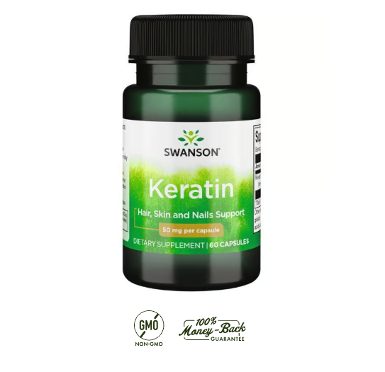 Keratin Swanson 50 mg 60 Capsulas
