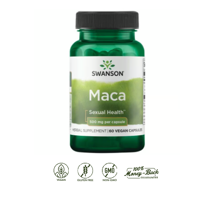 Maca Swanson 500 mg 60 Capsulas