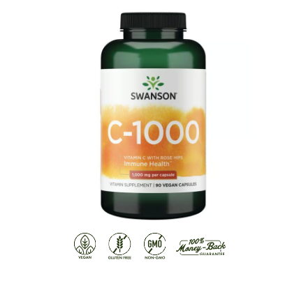 Vitamina C 1.000 mg 90 Capsulas