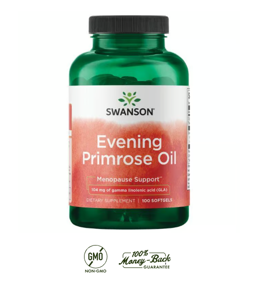 Evening Primrose oil Swanson 500 mg 100 Cápsulas