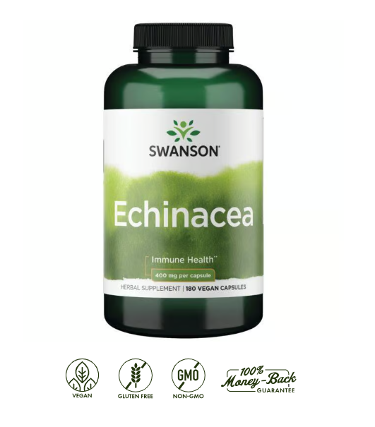 Echinacea Swanson 400 mg 100 Cápsulas
