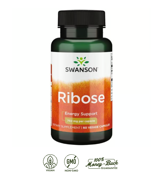 Ribose Swanson 750 mg 60 Capsulas