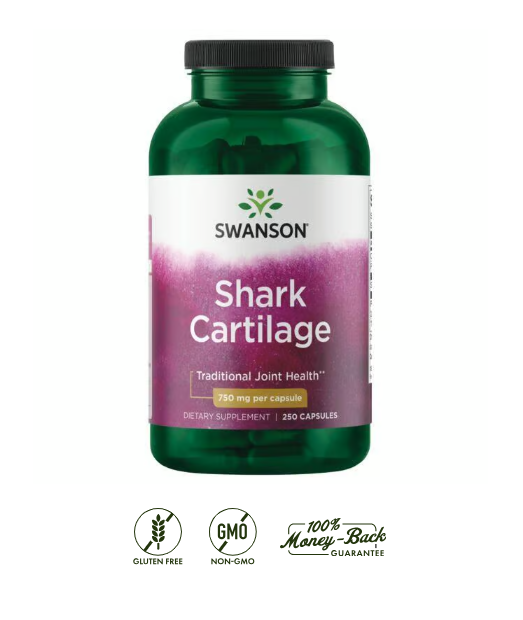 Shark Carilage Swanson 750 mg 250 Cápsulas