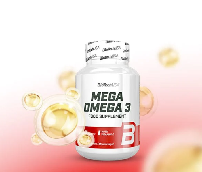Mega Omega 3 BioTech USA 90 Cápsulas