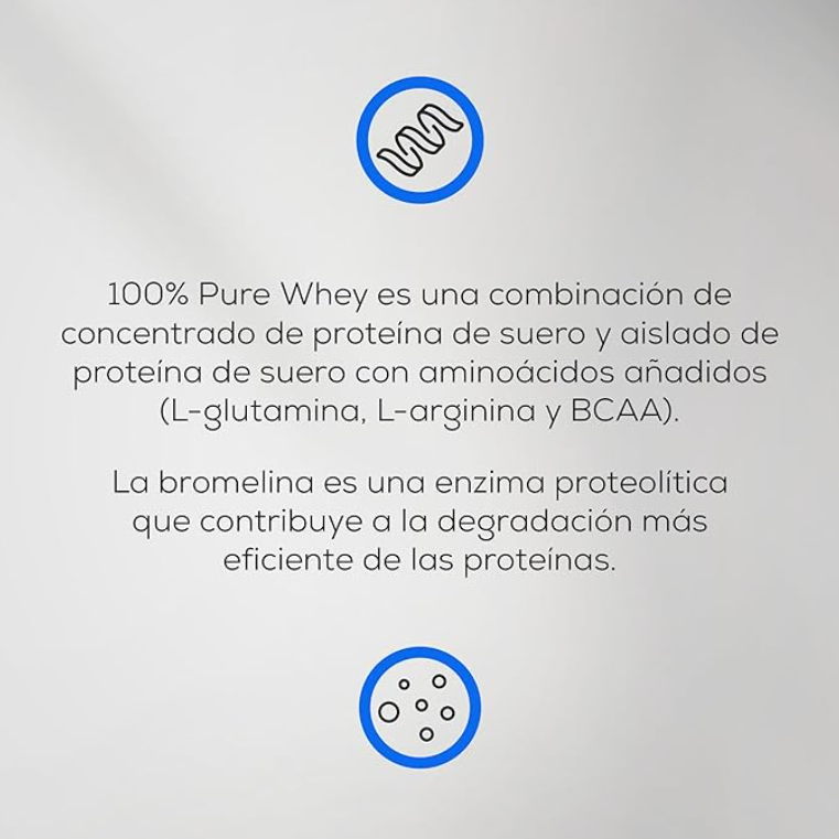 100% Pure Whey Natural BioTech USA 1000 gramos