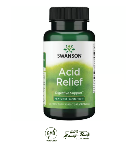Acid Relief Swanson 60 Capsulas