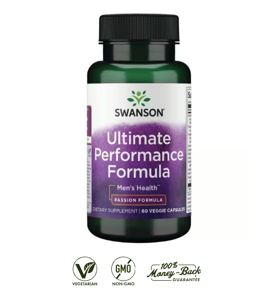 Swanson Ultimate Performance Fórmula Masculina | 60 Cápsulas · Rendimiento