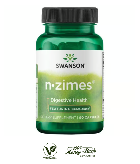 N-zimes Digestive Swanson 90 Capsulas