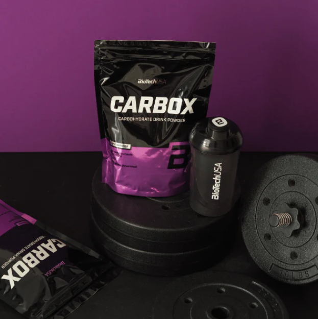 BioTechUSA Carbox Carbohidratos 5 Fuentes 1 kg | Energía Sostenida · Recuperación Glucogénica