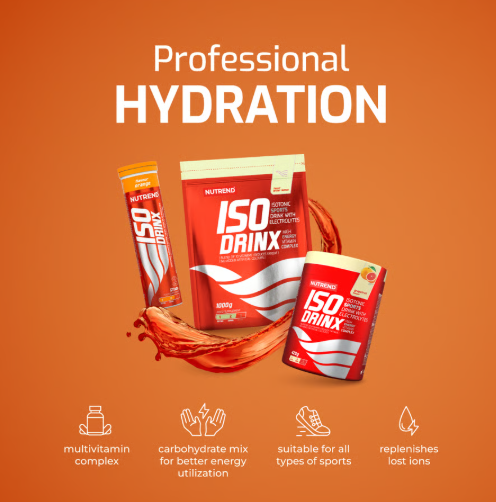 Nutrend Isodrinx 1000 g | Bebida Isotónica en Polvo · Hidratación y Reposición de Electrolitos