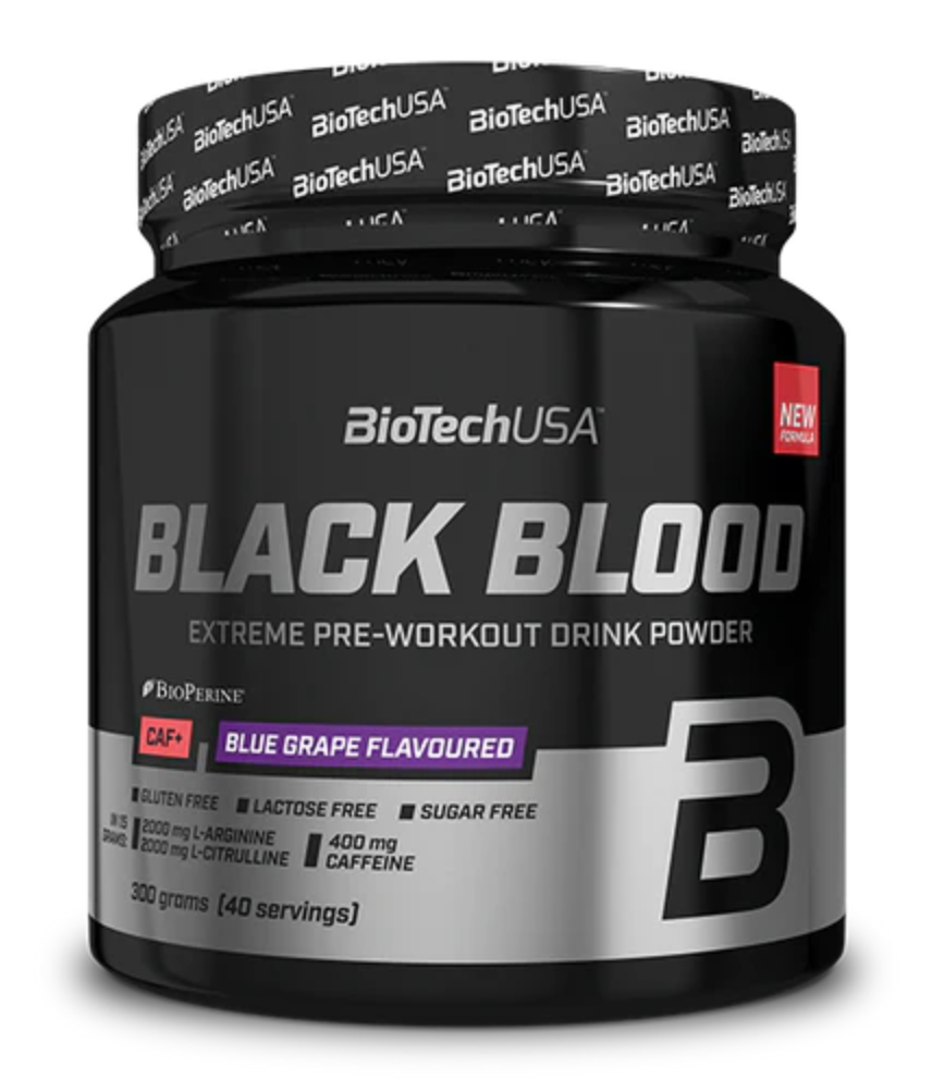 BiotechUSA Black Blood CAF+ 300g