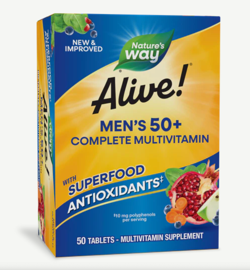 Nature's Way Alive! Men's 50+ Complete Multivitamin