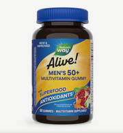 Nature's Way Alive! Men’s 50+ Gummy Multivitamin