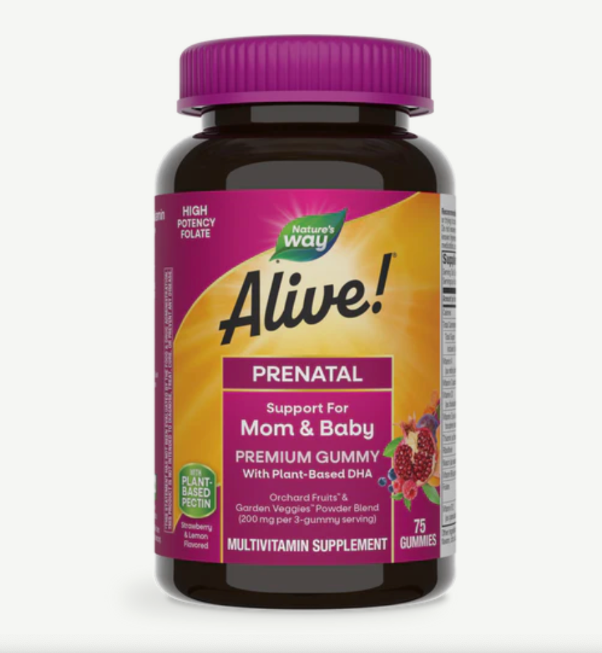 Nature's Way Alive! Prenatal Gummy Multivitamin